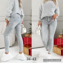 Spodnie jeans damskie (34-42/10szt)