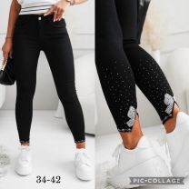 Spodnie jeans damskie (34-42/12szt)