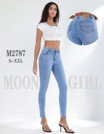 Spodnie jeans damskie (S-2XL/12szt)