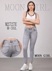 Spodnie jeans damskie (M-3XL/12szt)