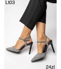 Sandały na szpilce (36-41/12 Par)