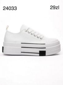 Trampki wiążane damskie(36-41/12P)