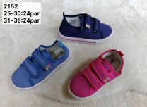 Trampki na rzepy dziewczynka (25-30/24P)