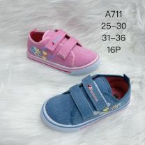 Trampki na rzepy dziewczynka (31-36/16P)