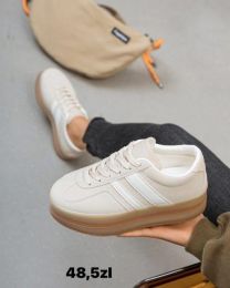 buty sportowe wiązane damskie (36-41/12P)