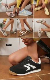 buty sportowe wiązane damskie (36-41/12P)