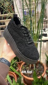 buty sportowe wiązane damskie (36-41/12P)