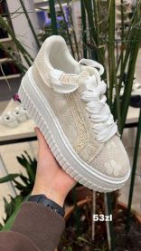 buty sportowe wiązane damskie (36-41/12P)