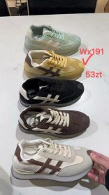 buty sportowe wiązane damskie (36-41/12P)