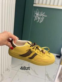 buty sportowe wiązane damskie (36-41/12P)