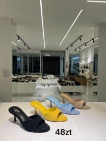 Klapki na obcasie (36-41/12P)