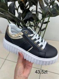 buty sportowe wiązane damskie (36-41/12P)