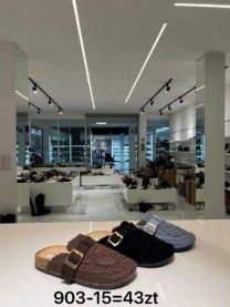 Klapki zakryte palce damskie(36-41/12P)