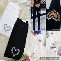 Spodnie jeans damskie (34-42/12szt)