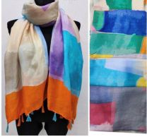 Szaliki damskie (uniwersalny/12szt)