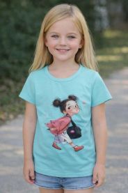 Bluzka Dziewczęca (6-16LAT/6szt)