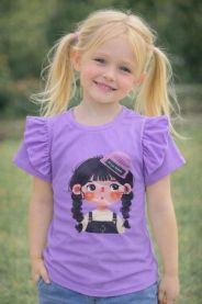 Bluzka Dziewczęca (6-16LAT/6szt)