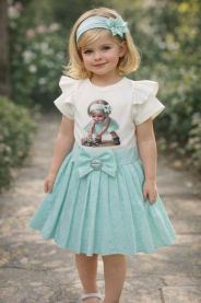 Sukienki dziewczynka (4-14LAT/6szt)