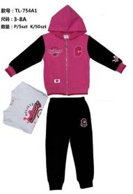 Komplet dziewczęcy (3-8LAT/5kompletów)