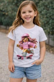 Bluzka Dziewczęca (6-16LAT/6szt)