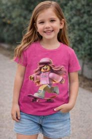 Bluzka Dziewczęca (6-16LAT/6szt)