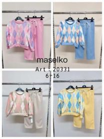 Komplet dziewczęcy (6-16LAT/6kompletów)
