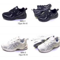 buty sportowe wiązane damskie (36-41/12P)