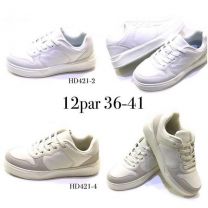 buty sportowe wiązane damskie (36-41/12P)