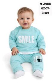 Komplet niemowlęcy Turecka (62-74/12kpt)