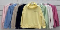 Bluzy z kapturem włoskie (uniwersalny/6szt)