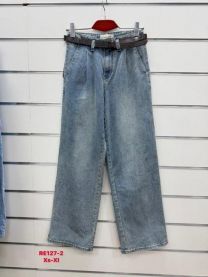 Spodnie jeans damskie (XS-XL/12szt)