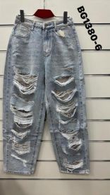 Spodnie jeans damskie (XS-XL/12szt)