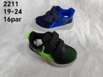 Buty sportowe na rzepy chłopięce (19-24/16P)