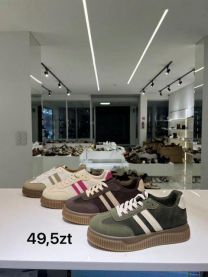 Buty Sportowe Wiązane Damskie (36-41/12P)