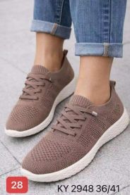 Buty Sportowe Wiązane Damskie (36-41/12P)