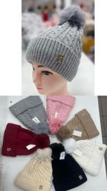 Czapki Damskie (uniwersalny/12szt)