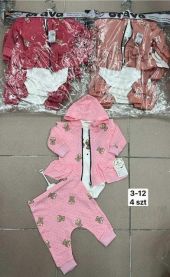 Komplet niemowlęcy Turecka (3-12M/12kpt)