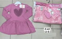 Sukienki dziewczęce turecka (2-5LAT/12szt)