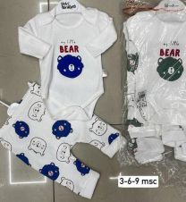 Komplet niemowlęcy Turecka (3-9M/12kpt)