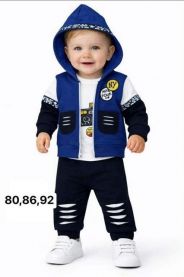 Komplet chłopięcy Turecka (80-98/12kpt)