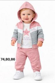 Komplet Dziecięce Turecka (74-86/12kpt)