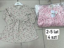 Sukienki dziewczęce turecka (2-5LAT/12szt)