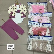 Komplet niemowlęcy Turecka (3-9M/12kpt)