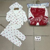 Komplet niemowlęcy Turecka (3-9M/12kpt)