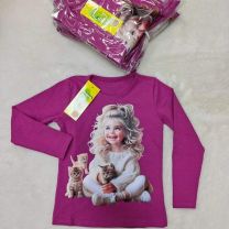 Bluzka dziewczęca (98-146/9szt)