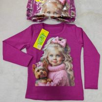 Bluzka dziewczęca (98-146/9szt)