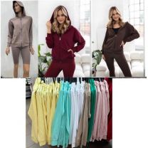 Bluzy z kapturem włoskie (uniwersalny/6szt)