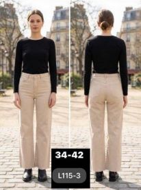 spodnie Jeans damskie (34-42/10szt)