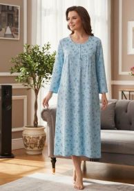 Koszula nocna damska-Ocieplane (M-3XL/10szt)