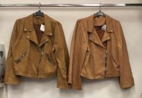 Kurtka ekoskóry włoskie (2-5XL/4szt)